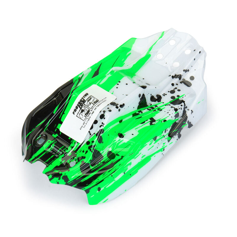 Pro-Line Limited Edition 1/14 Pre-Cut/Pre-Painted Axis Splat (Green/White) Body: Typhon GROM